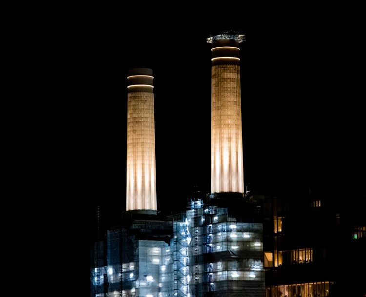 Battersea Power Station redevelopment featuring high-voltage private network upgrades by ADY-HV