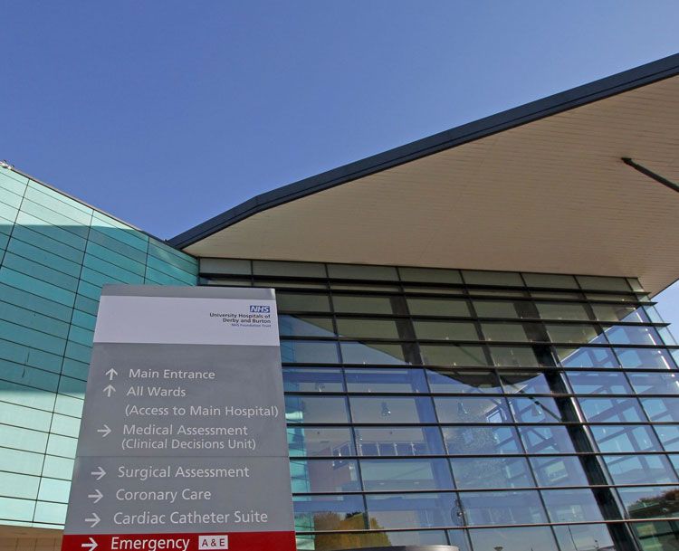 NHS hospital powered by secure and efficient ADY-HV private electrical network infrastructure